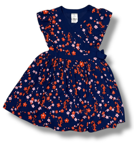 Wickelkleid mit blümchen - mit,