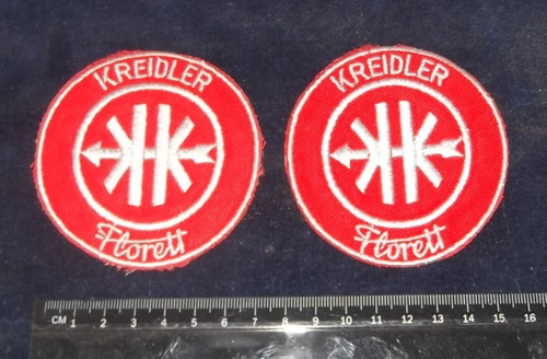 Kreidler florett aufnäher - 2x,