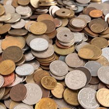 10 verschiedene Münzen aus