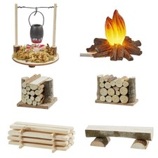 Miniatur Möbel aus Holz, Mini