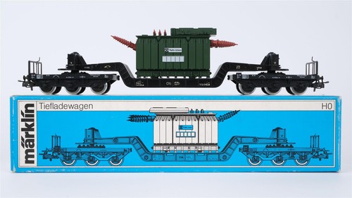 Märklin 4617 tiefladewagen - märklin,