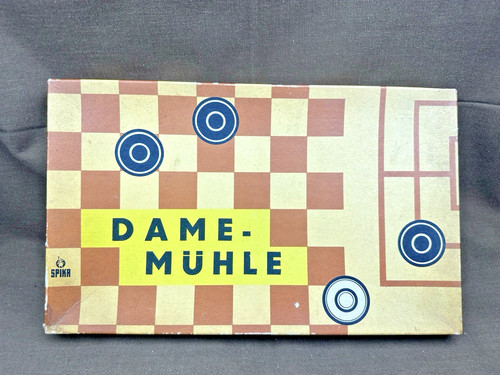Ddr dame mühle spiel - dame, von