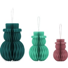 Remember Schneemänner Baumschmuck 3er Set