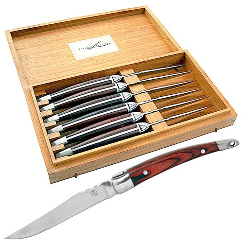 Laguiole 6er set steakmesser - laguiole,