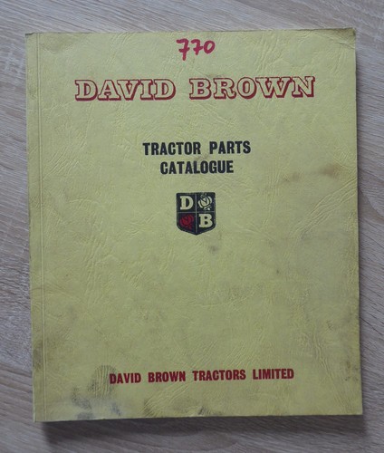 David brown schlepper 770 - david,