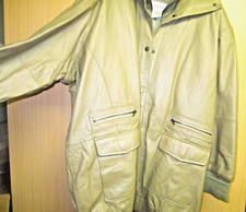 DAMEN- LEDERPARKA-/LONGBLOUSON