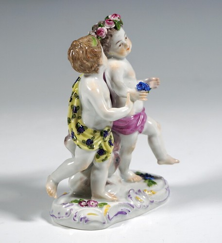 Meissen figur amoretten gruppe - meissen,