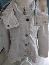 ❤️ Moncler Jacke Mädchen cremebeige Gr. 10 (140) wunderschön Original wie NEU ❤️