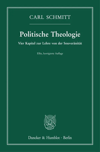 Politische theologie carl - politische, theologie.