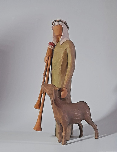 Wullow tree krippe nativity - wullow,
