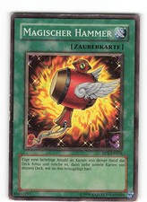 Yugioh MAGISCHER HAMMER , dp2-de024 Super Rare deutsch Good 