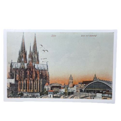 Postkarte reprint eisenbahn - reprint,