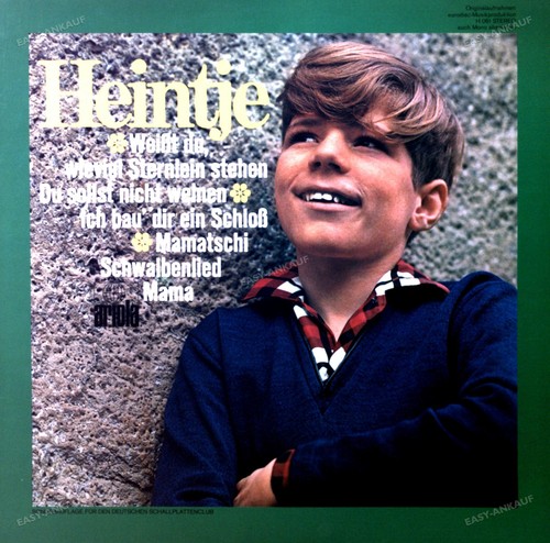 Heintje ich bau dir - heintje, ein