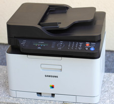 SAMSUNG CLX 3305FN Multifunktion Farblaser Drucker LAN FAX inkl. Toner.