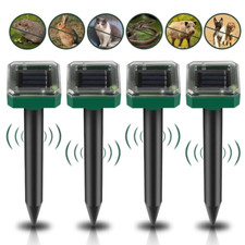 4x Solar Maulwurfschreck