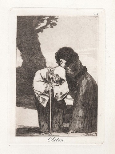 Francisco goya plate - de,