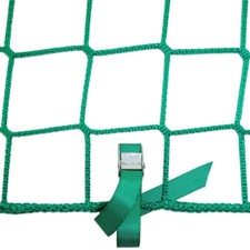 Seitenschutznetz 2x5m grün Dachdeckerfangnetz Gerüstnetz mit angenähten GSV