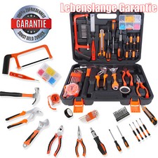 Werkzeug Set Werkzeugkoffer 102-teilig Haushalts-Werkzeugsatz Handwerkzeuge