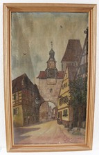 Oil painting on canvas by K