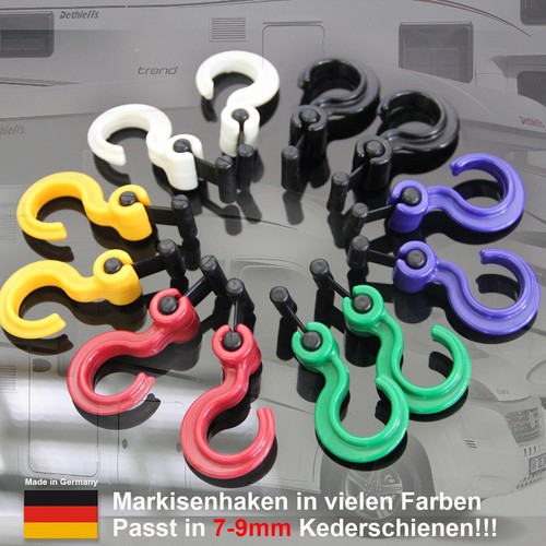 Haken für kederschiene 7mm - 7mm,