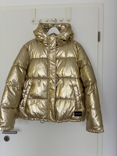 Daunenjacke damen gold l - damen,