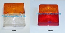 Ersatzglas IHC Traktor Voder/Rückleuchte SEIMA Vergl.787497R91, 787498R91