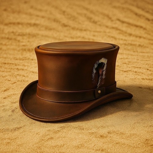 Steampunk zylinderhut braun - steampunk,