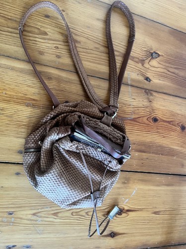 Topshop leder rucksack tasche - ,