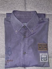 Paul & Shark Hemd Bretagne  Herren Blau 43 XL XXL  Aufnäher  Neupreis 299,-€ ✅
