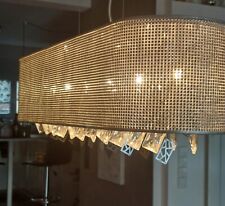 Lampe - Esszimmer exklusiv Pailletten & Chrom