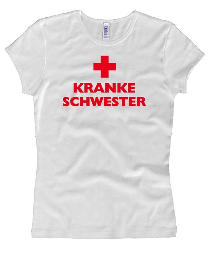 Kranke schwester - schwester, (weiss)