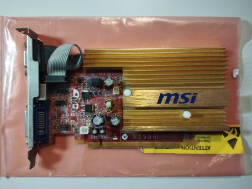 Msi geforce 8400gs 512mb ddr2 - 8400gs,