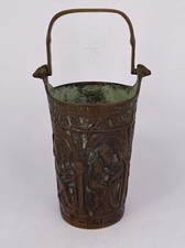 Antiker Bronze Weihwassereimer (X 1077)