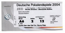 Ticket dfb pokal finale 2004 - ticket, dfb-pokal-finale
