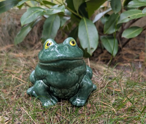 Frosch dicker keramik - keramik,