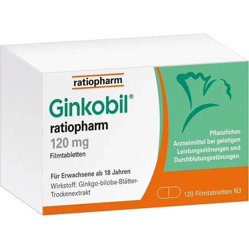 Ginkobil ratiopharm 120mg mit