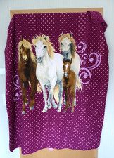 Decke Pferdefreunde / Die Spiegelburg ca.160x130cm