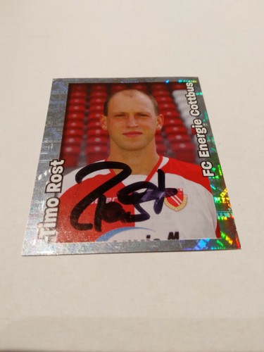 Panini sticker signiert - signiert, timo