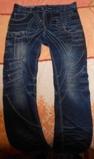 Jeanshose mit 6 Taschen in Disko look