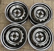 4 FELGEN 15" STAHLFELGEN PEUGEOT 208 2008 CORSA F 6x15 ET32 FREIHAUS