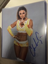 WWE WWF Autogramm Chelsea