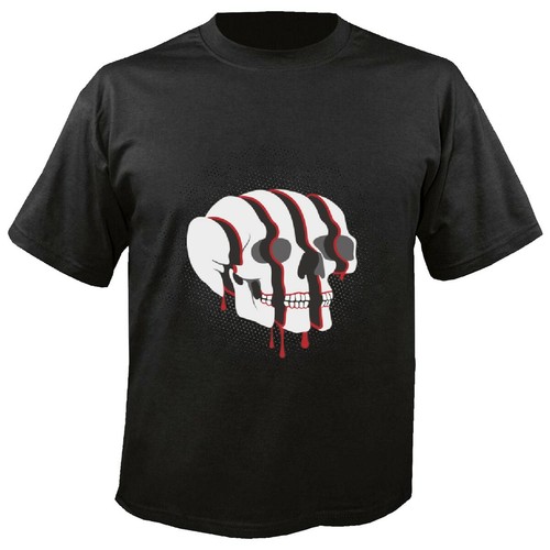 Shirt biker skull - t-shirt,
