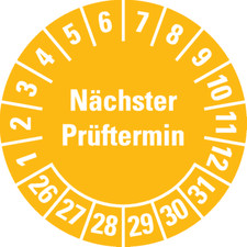 Prüfplakette Nächster