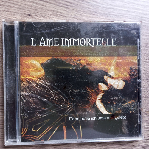 Ame immortelle dann - l'ame,
