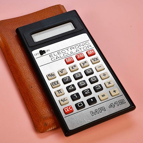 Taschenrechner 412 ddr - taschenrechner,