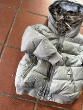 Steiff Daunen Jacke Original 110 Grau Mit Repariertem Schaden