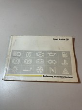 Bedienungsanleitung Opel Astra 1993