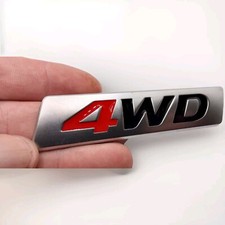 3D 4WD Metall Auto  Badge