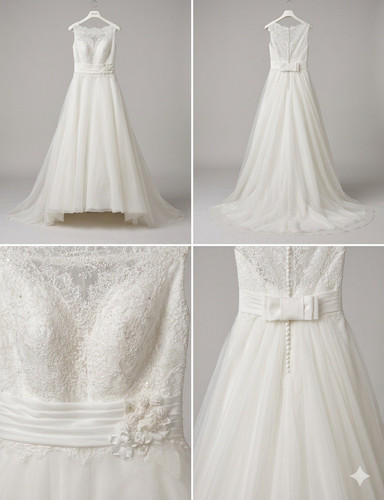 Pronovias brautkleid linie - brautkleid, a-linie