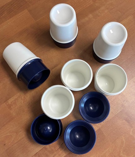 Tupperware eierbecher weiß - 6,